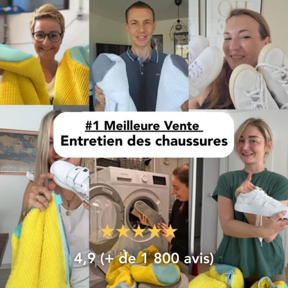 Nettoyant éclair pour chaussures