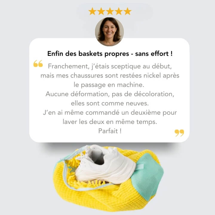 Nettoyant éclair pour chaussures